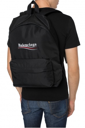 Logo-embroidered backpack, zdjęcie 2 Logo-embroidered backpack od Balenciaga